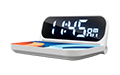   WCC400A - 15W wireless charger with alarm clock function